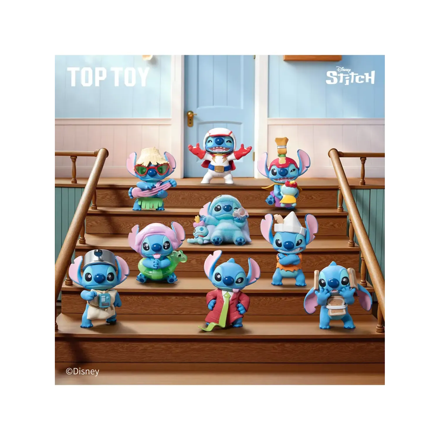 Фигурка Лило и Стич Disney Funny Diary series Blind box 1 шт 8 см